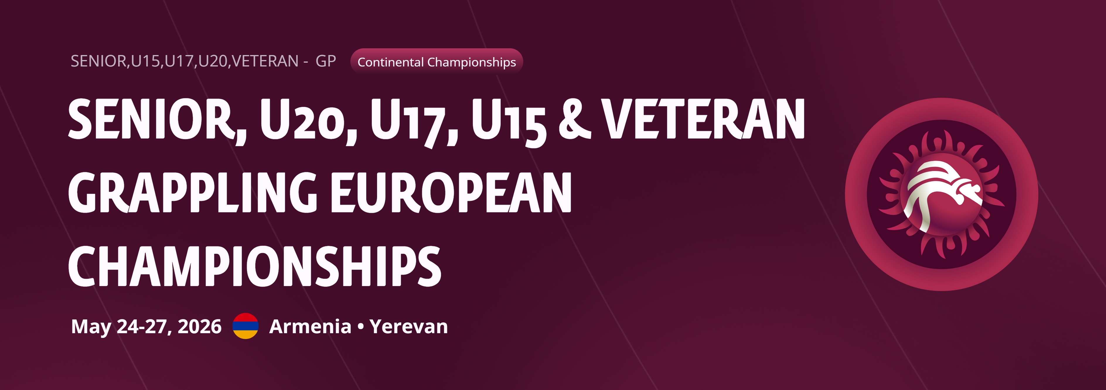 Предварительная регистрация на первенство и чемпионат Европы по спортивной борьбе грэпплинг